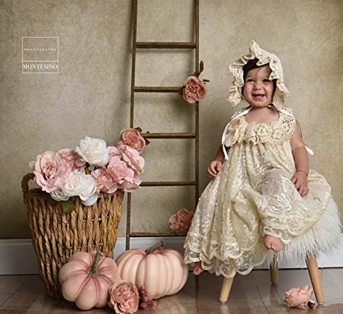 Kate 10x20ft/3m(W) x6m(H) Large Tan Backdrop Light Yellow Background Portrait Photography Seamless Abstract Backdrop Photography Studio Props