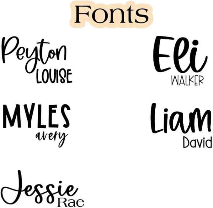 NAZENTI Personalized Baby Name Announcement Wooden Signs, Custom Birth Announcement Sign For Hospital, Baby's Arrival Gift For Decor, Welcome Sign, Gifts For Baby Girl Or Boy Shower