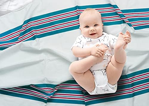 Baby Receiving Blankets, 100% Cotton Flannel Receiving Blanket, Perfect for swaddling & Wrapping, Ultra-Soft Hospital Blankets, Size 30 x 40 inch (6)