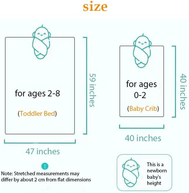 Cuite Pumpkin Baby Toddler Bed Comforter, Down Alternative Toddler Comforter All Season,Quilted Baby Blanket for Daycare,Toddler Crib Quilt for Boys and Girls,(47x 59 Purple)