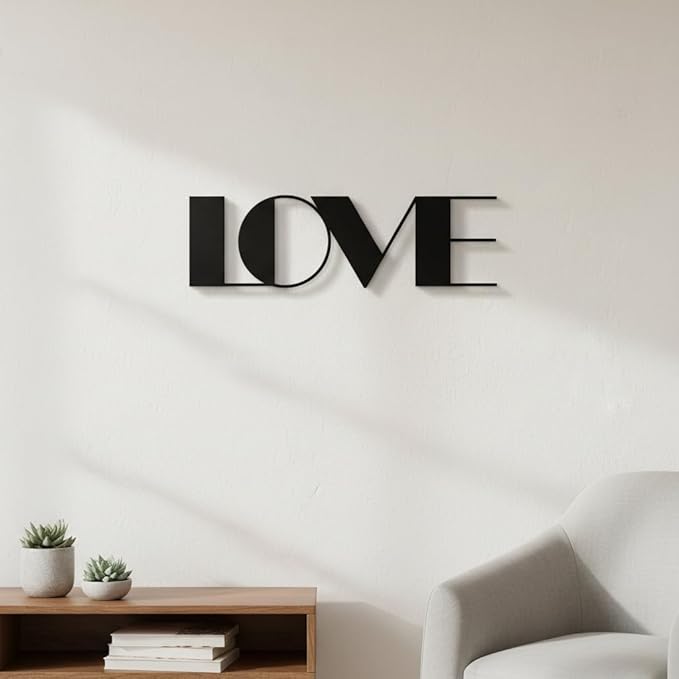 Custom Metal Name Sign – Custom Name Sign Baby – Personalized Bold Block Name Wall Decor, Modern Laser Cut Iron Words For Nursery, Wedding Backdrop & Home Decoration Gift (8"-22")