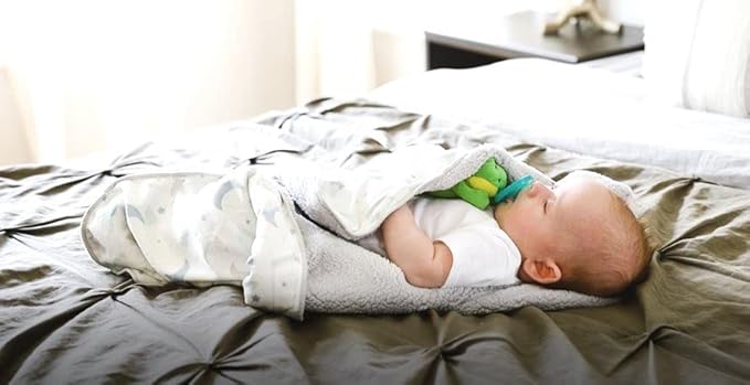 Sherpa Fleece Baby Blankets for Boys and Girls – Colorful, Reversible Baby Blankets for Newborns, Infants, Toddlers, and Nursery (Celestial)