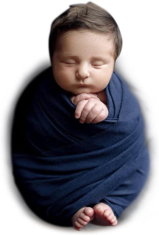 Newborn Photography Props Swaddle Newborn Wraps for Baby Boys Girls Infant Baby Photo Props Shoot Stretch Blanket