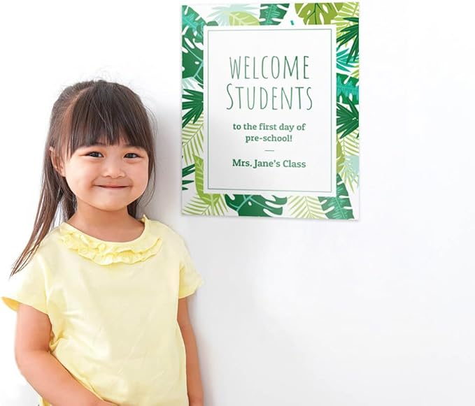 STAPLES - Personalized Semi-Gloss Poster - 18W" x 12L" Custom Print - Ideal for Home or Office Décor (Wood)