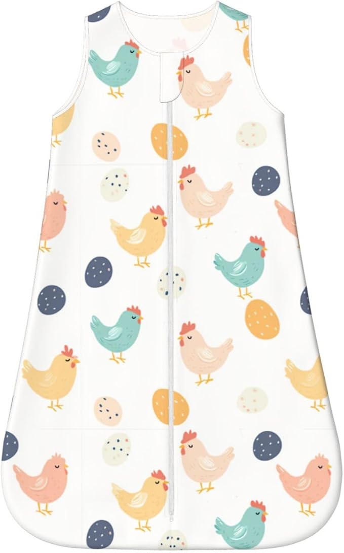 Baby Sleep Sack Sleeveless Sleeping Bag Wearable Blanket Soft Breathable Toddler Sleep Bag Colorful Dinosaur