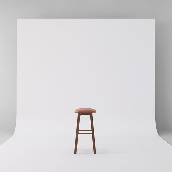 White Backdrop,10x7FT Photo Backdrop for Photography Background Backdrops Curtain for Portraits Studio Photoshoot Party Screen Video Recording
