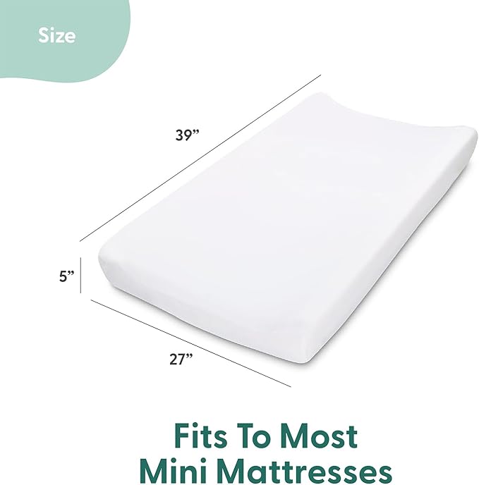 The Peanutshell 3-Pack Fitted Playard Sheets - Soft & Breathable Baby Boy or Girl Mini Crib Sheets, Pack N Play Mattress, Fits Standard Playard Pack Play Mattresses - Nautical