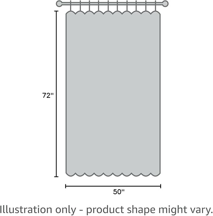 jinchan Beige Linen Blend Curtains 72 Inches Length 2 Panels for Bedroom Living Room, Light Filtering 50 Inches Wide Natural Farmhouse Drapes with Rod Pocket Back Tab (50W x 72L, Ecru)