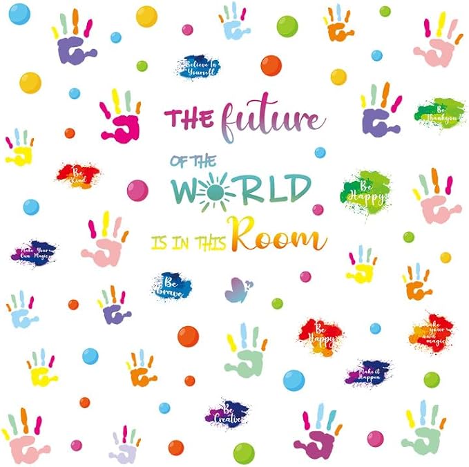 Inspirational Wall Art, Motivational Wall Decals, Classroom Decals, Office Decor Removable Peel and Stick for Office, School, Classroom, Home or Nursery Decor