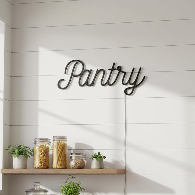 Personalized Iron Name Sign – Custom Name Sign Baby – Personalized Cursive Name Wall Decor, Elegant Laser Cut Iron Words For Nursery, Wedding Backdrop & Home Decoration Gift (8"-22")