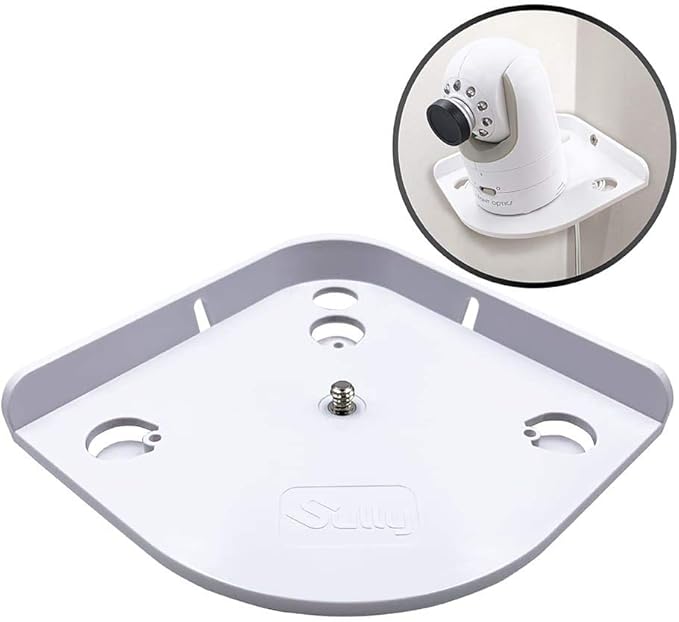 Baby Monitor Shelf Mount for Hello Baby Corner Camera Shelf Compatible with Infant Optics DXR-8 DXR-5 Arlo Baby Babysense 7 Motorola - Universal Wall Mounts Crib Cam Holder for Infants Video