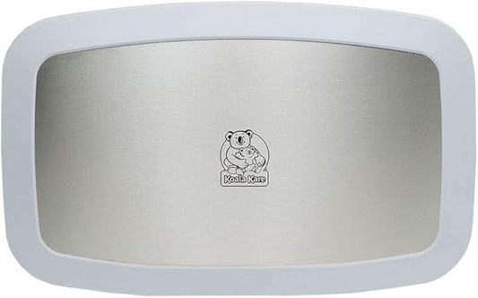 Koala Kare KB200-05SS Horizontal Wall-Mounted Changing Station - Polypropylene, Stainless/White Granite