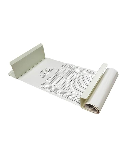 Medarchitect Baby Height Measuring Mat, Infantometer Ruler,Growth Height Chart for Newborns, Toddlers, Infants,Home Use and House Visits - White