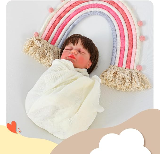 Kate Newborn Photography Props Stainless Steel Stand Set for Baby Photoshoot,Including Newborn Posing Beanbag(Unfilled), Elastic Fabric and 6 Clamps
