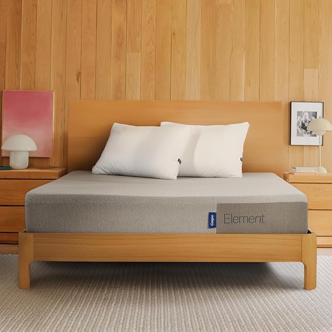 Casper Sleep Element Full Mattress - Medium Feel - Motion Isolation - Breathable, Cooling Memory Foam - 100-Night Trial - CertiPUR-US