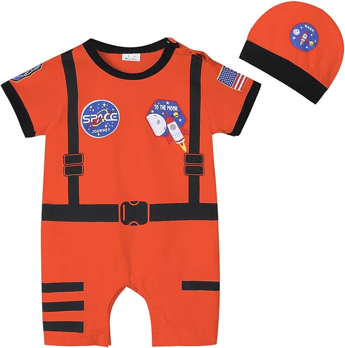 Baby Boys Charming Prince Astronaut Doctor Outfit Newborn Infant Girls Halloween Vampire Bats Cosplay Costumes