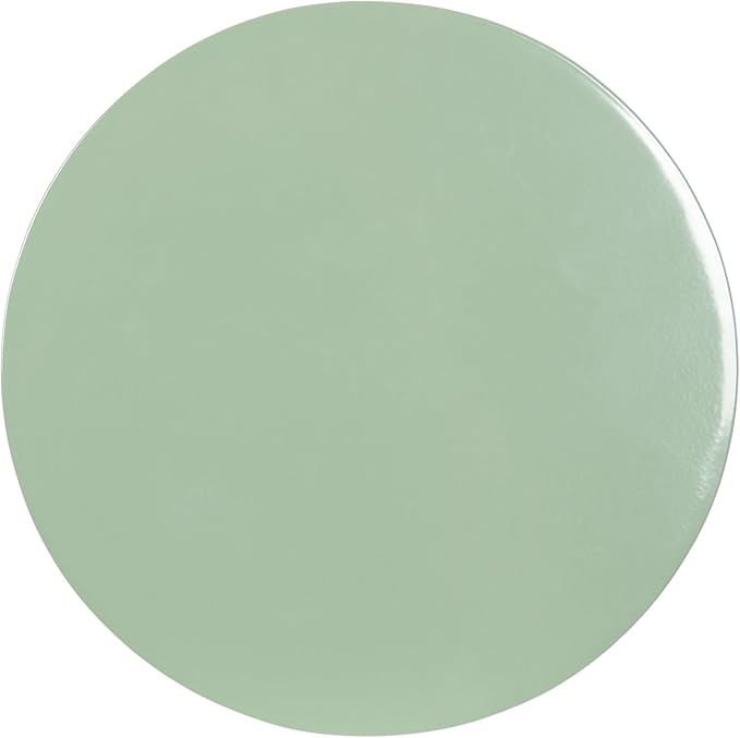 Kate and Laurel Fondi Modern Metal Round Side Table, 12 x 12 x 21, Green, Dorm Living Room Stacked Bubble End Table for Use as Bedroom Nightstand or Outdoor Patio Decor Option