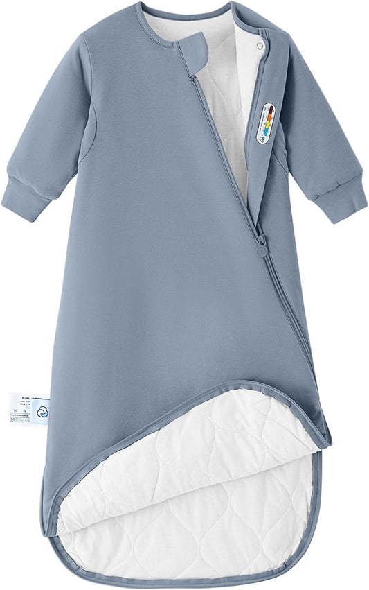 kaiya baby Unisex Sleeping Bag for Babies and Toddlers 2.5 Tog Sleep Sack, Long Sleeve Sleep Sack, Wearable Blanket Baby