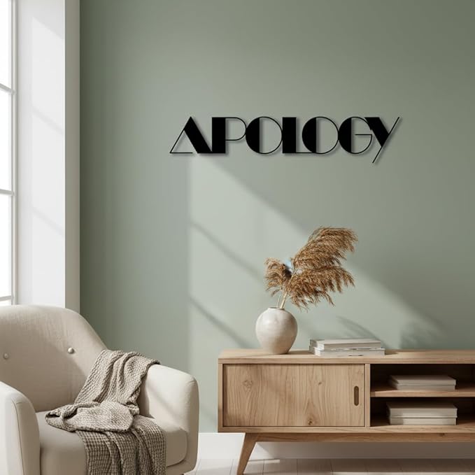 Custom Metal Name Sign – Custom Name Sign Baby – Personalized Bold Block Name Wall Decor, Modern Laser Cut Iron Words For Nursery, Wedding Backdrop & Home Decoration Gift (8"-22")