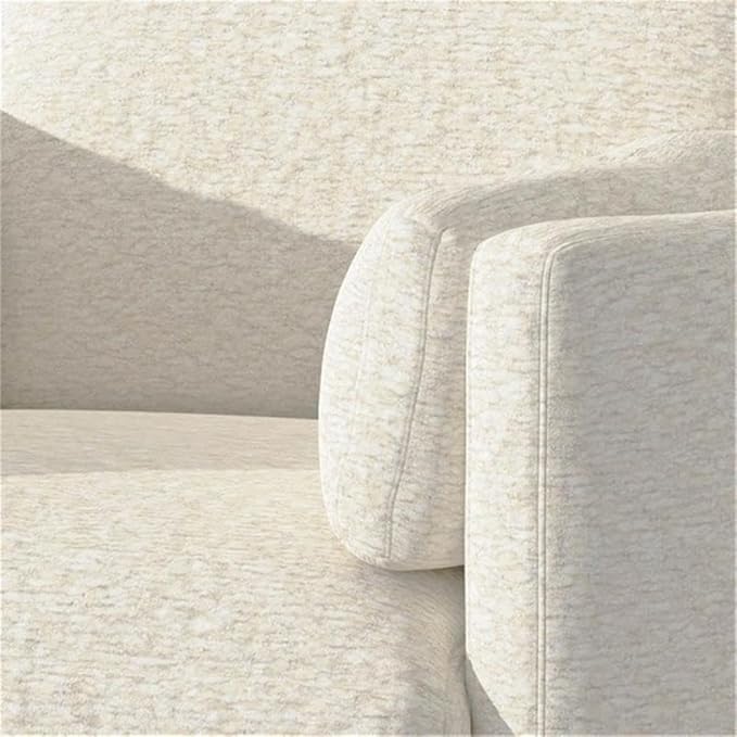 Pemberly Row Fabric Power Swivel Glider Recliner in Revel Oyster/White with USB Charging Ports and 2 Comfort Pillows for Living Room