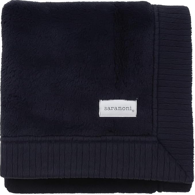 SARANONI Oversized Luxury Blanket | Breathable Super Soft, Lush, Plush Comfy Blankets for Adults | Charcoal - X-Large 60” x 80”