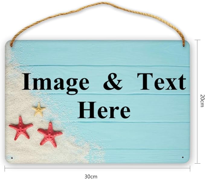RETEHULO Personalized Custom Decorative Signs Plaques Wooden Hanging Wall Sign, Boys Girls Bedroom Art Wall Decor Custom Name Kids Baby Nursery Plaque