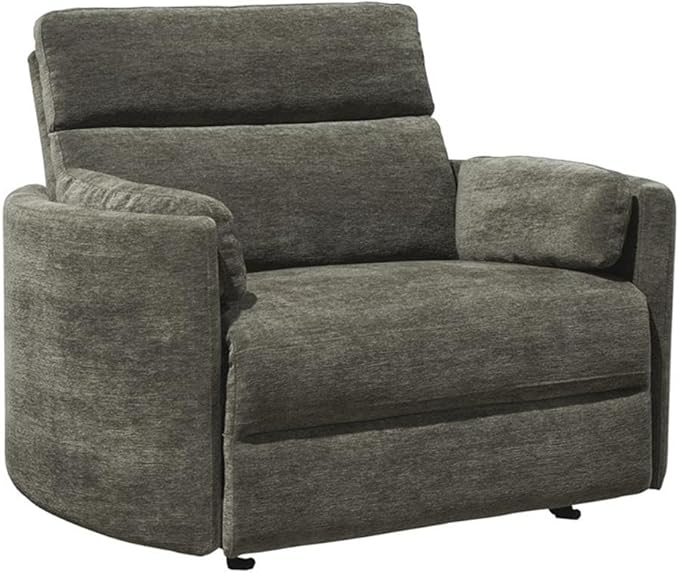 Pemberly Row XL Krypton Extra Wide Power Glider Recliner (Two Pack) with USB Charging Ports and Comfort Pillows for Living Room