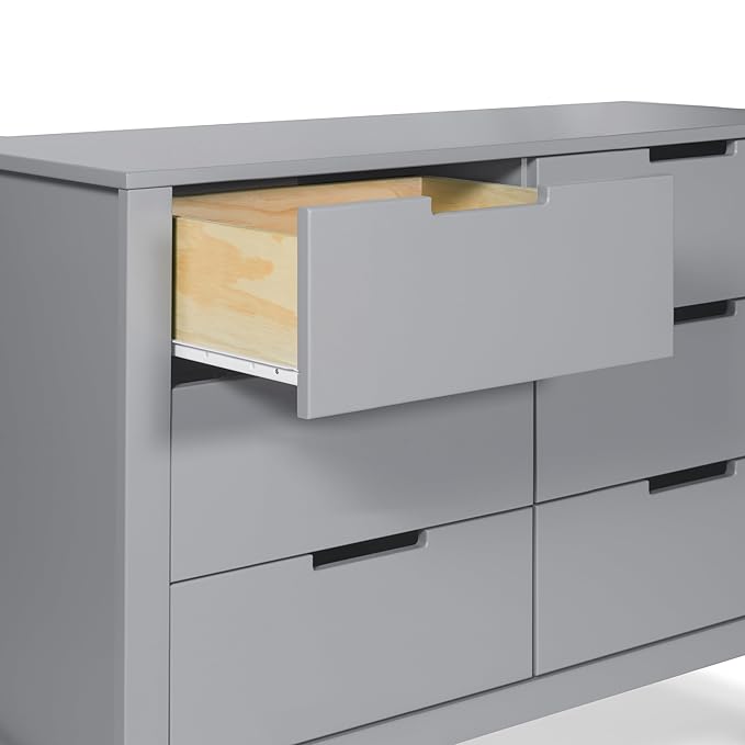 Carter's by DaVinci Colby 6-Drawer Dresser in Washed Natural, Grey, (F11926G)