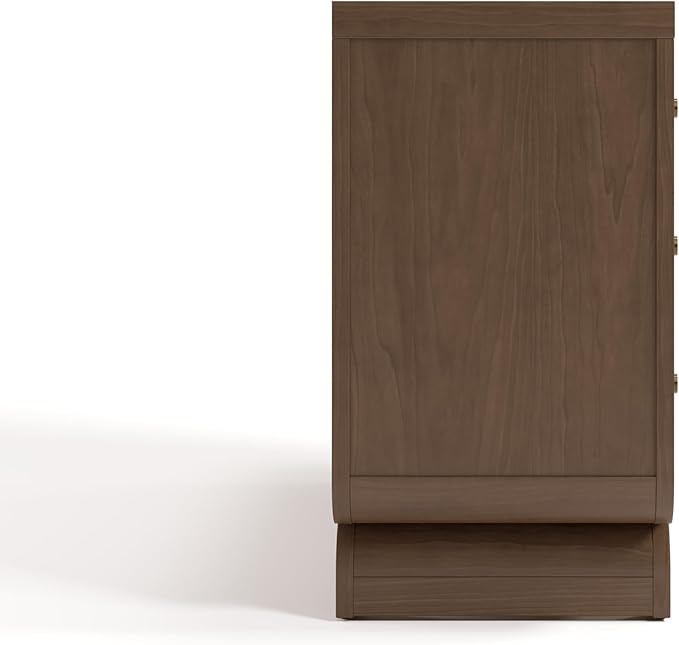 Storkcraft Santorini 6 Drawer Double Dresser (Hazelnut) - GREENGUARD Gold Certified, Interlocking Drawer System, Dresser Drawer Organizer for Kids Bedroom