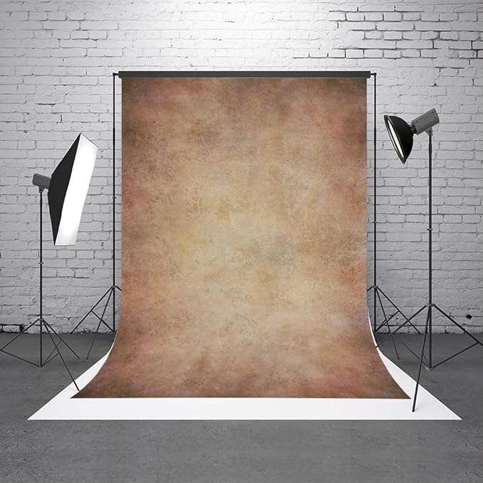 6x9ft Brown Rust Abstract Photography Backdrops Mottled Background