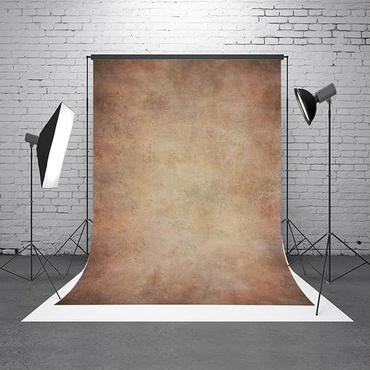 6x9ft Brown Rust Abstract Photography Backdrops Mottled Background