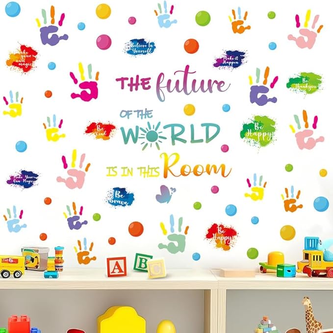 Inspirational Wall Art, Motivational Wall Decals, Classroom Decals, Office Decor Removable Peel and Stick for Office, School, Classroom, Home or Nursery Decor