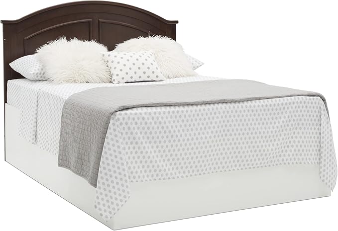 Delta Children Perry 6-in-1 Convertible Crib - Greenguard Gold Certified, Walnut Espresso