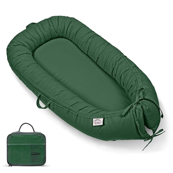 Baby Lounger, Infant Lounger for Newborn,Portable Baby Nest Cover Breathable & Soft, Newborn Essentials