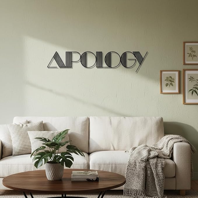 Custom Metal Name Sign – Custom Name Sign Baby – Personalized Striped Geometric Name Wall Decor, Modern Laser Cut Iron Words For Nursery, Wedding Backdrop & Home Decoration Gift (8"-22")