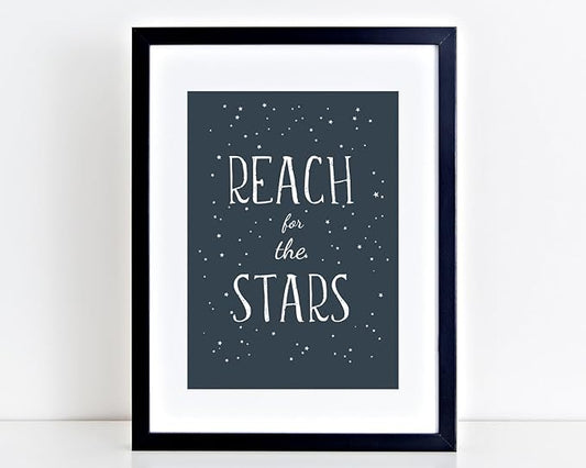 VUVUKU Space Themed Nursery Prints Print Decor Art For Baby Kids Room Wall