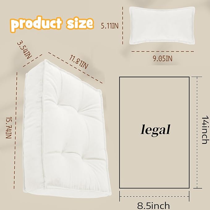 IGMaryBox Baby Photoshoot Props Mini Mattress Newborn Photography Props Baby Bedding Cushion Newborn Posing Pillow Infant Mattress Prop Photography