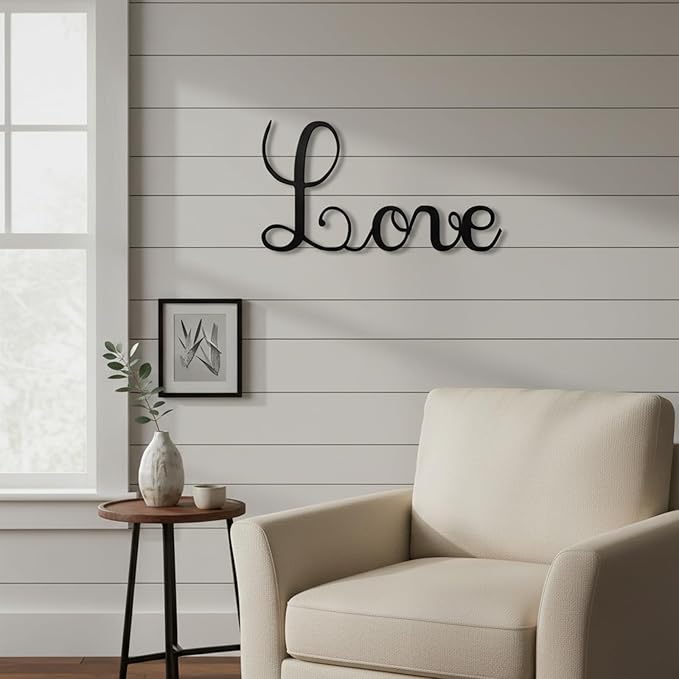Custom Metal Words - Elegant Tall Script Name Sign - Custom Name Sign Baby - Refined Laser Cut Cursive Wall Art for Baby Name, Wedding & Luxury Home Decoration Gift