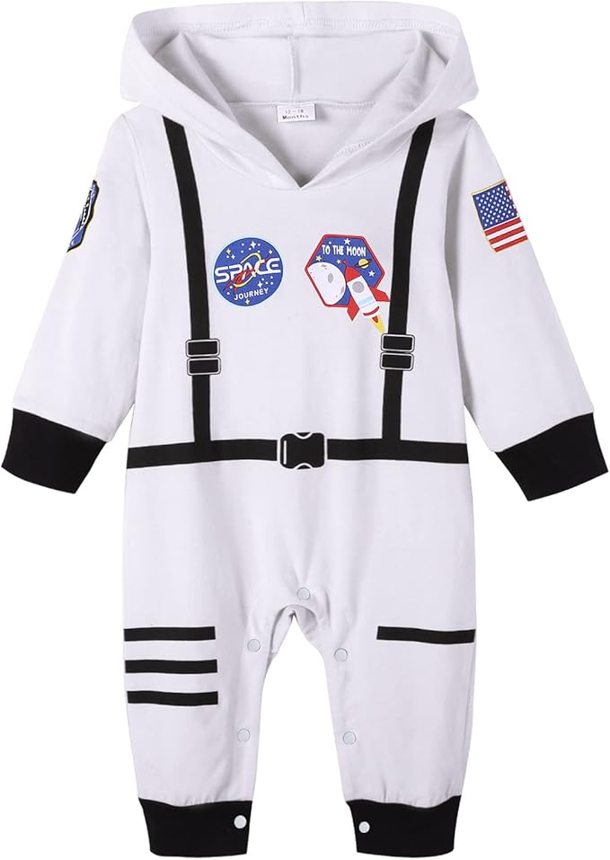 Baby Boys Charming Prince Astronaut Doctor Outfit Newborn Infant Girls Halloween Vampire Bats Cosplay Costumes