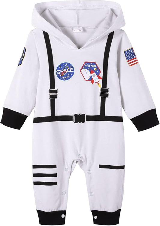 Baby Boys Charming Prince Astronaut Doctor Outfit Newborn Infant Girls Halloween Vampire Bats Cosplay Costumes