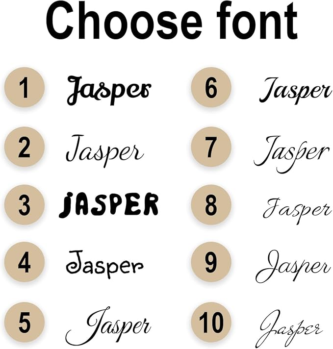 Personalized Wooden Name Sign for Nursery Wall Decor - Custom Wood Letters Name Plate for Kids Room - Customizable Wall Sign for Baby, Family Name, Wedding in Multiple Colors & Fonts (6-84inch)