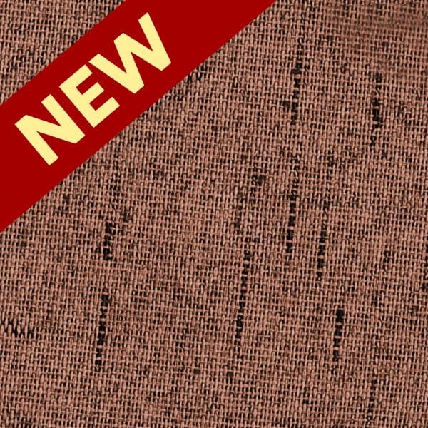 PrinceDeco Primitive Textured Linen 100% Blackout Curtains for Bedroom/Living Room Blackout Curtains 54 Inches Long, Energy Saving Window Treatment Curtains with White Liner (2 Panels, Washed Spice)