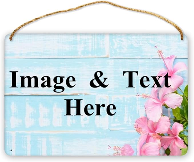 RETEHULO Personalized Custom Decorative Signs Plaques Wooden Hanging Wall Sign, Boys Girls Bedroom Art Wall Decor Custom Name Kids Baby Nursery Plaque