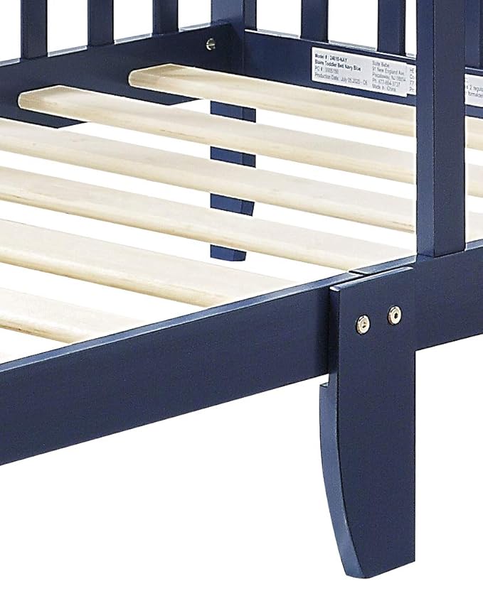 Suite Bebe Blaire Toddler Bed, Navy Blue