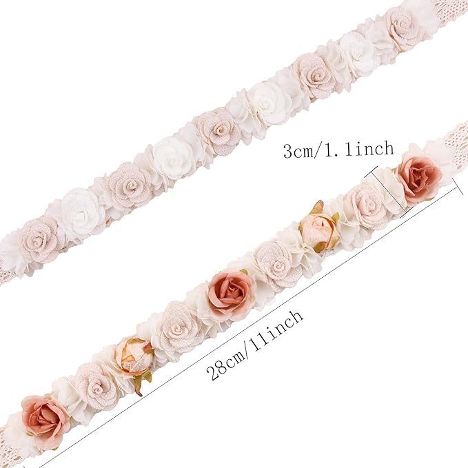 Hairband, New Model Children Girl Lace Flower Headbands, 2pcs Hair Accessories, Gift for Children