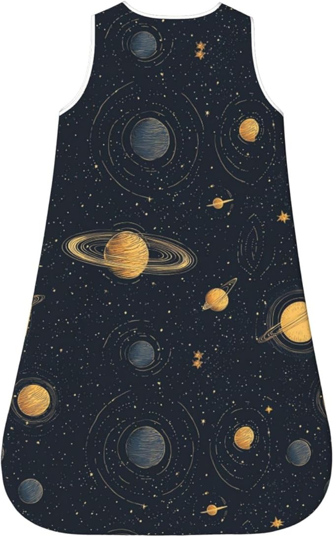 Baby Sleep Sack Sleeveless Sleeping Bag Wearable Blanket Soft Breathable Toddler Sleep Bag Colorful Dinosaur