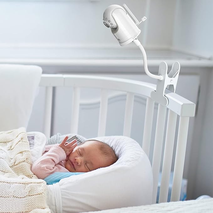 Baby Monitor Mount, Universal Baby Camera Holder Baby Camera Stand for Crib Nursery, Compatible with Infant Optics DXR-8 and DXR-8 PRO