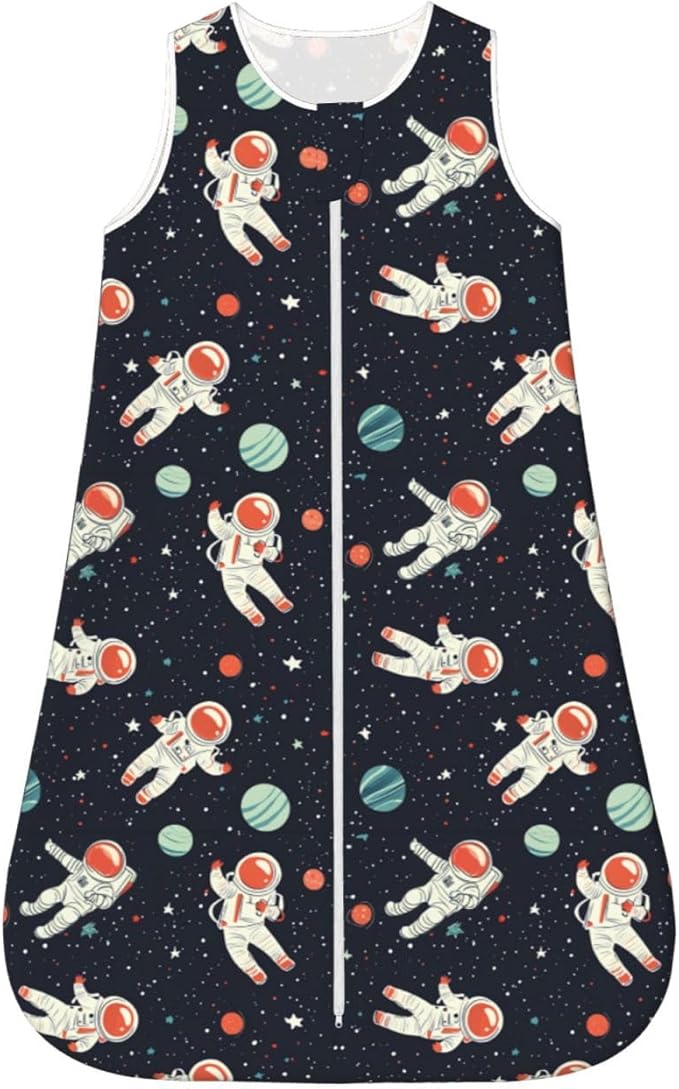 Baby Sleep Sack Sleeveless Sleeping Bag Wearable Blanket Soft Breathable Toddler Sleep Bag Colorful Dinosaur