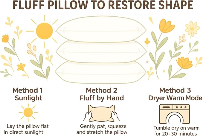 Foamily Throw Pillows Insert 18 x 18 Inches (Set of 4) Hypoallergenic, Made in USA - Decorative Couch, Bed Pillow