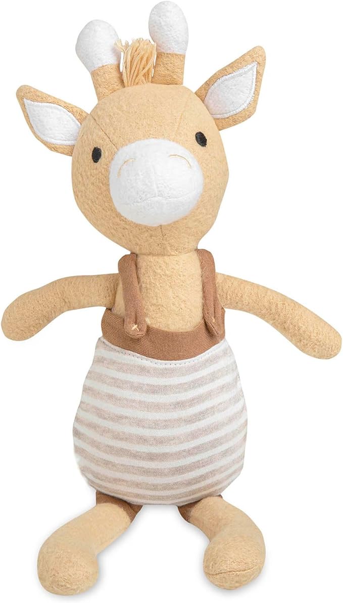 Crane Baby Handmade Stuffed Animal, JoJo The Giraffe Plush Toy, Safari Animal Nursery Decor, Stuffed Giraffe, Baby Stuffed Animals